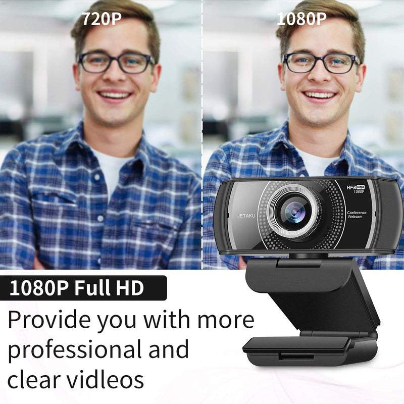  [AUSTRALIA] - 60Fps 120 Degree Wide Angle Webcam-1080P USB Computer Web Camera with Microphone,Full HD Webcam for Gaming Streaming Conferencing (Black)