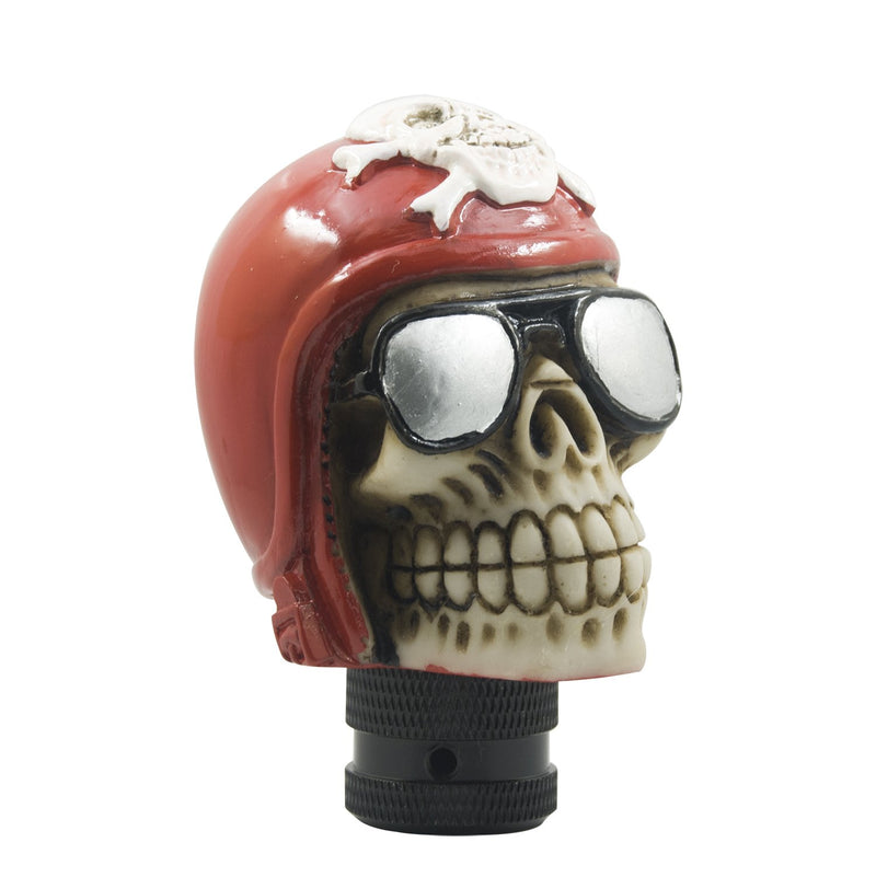  [AUSTRALIA] - Mavota Red Pirate Skull Manual Automatic Gear Shift Knobs