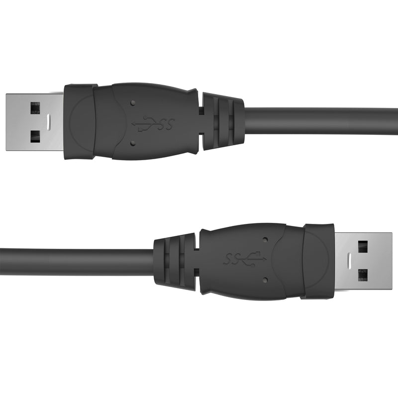  [AUSTRALIA] - Mediabridge USB 3.0 - USB Cable (8 Feet) - SuperSpeed A Male to A Male 8 Feet