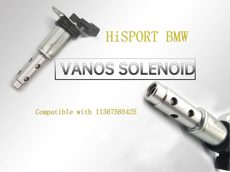 HiSport Engine Variable Valve Timing VANOS Solenoid 11367585425- Oil Control Valve Replacement For BMW 1 Series M 135i 328i 335i 525i X3 X5 128i 328i N51 N52 N54 3.0L V6 & more - LeoForward Australia
