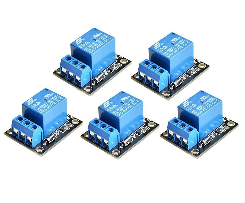  [AUSTRALIA] - ARCELI 5PCS KY-019 5V One Channel Relay Module Board Shield for PIC AVR DSP ARM for Relay