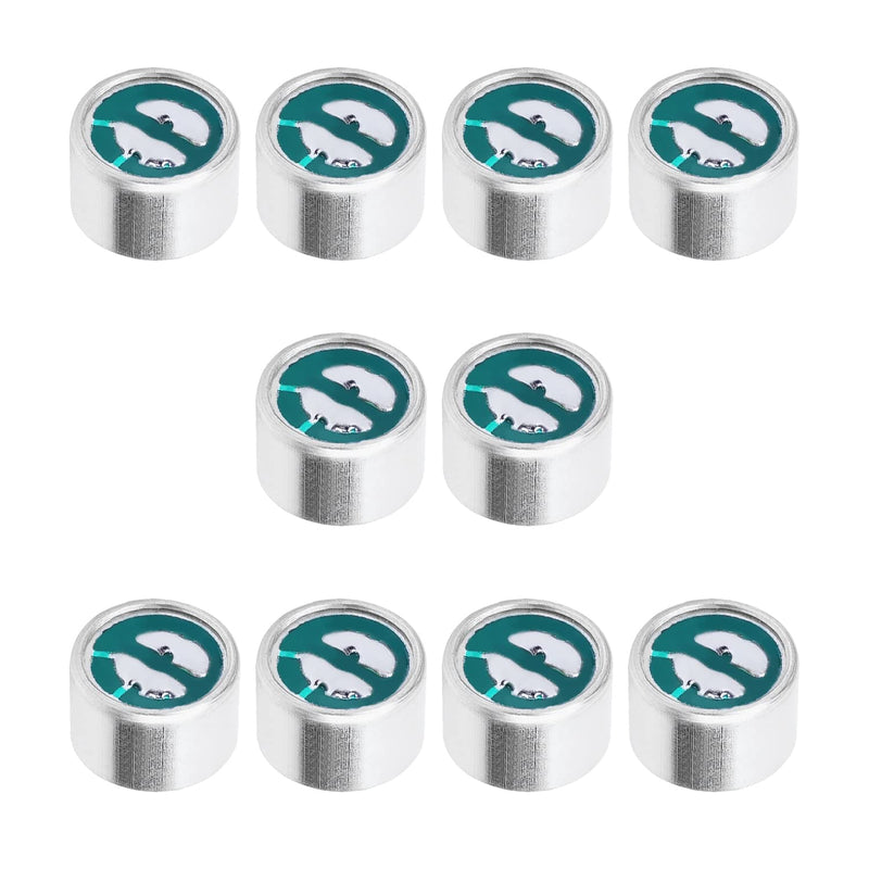  [AUSTRALIA] - Fielect 10Pcs 9767-54DB Electret Microphone Pickup 9.7mm x 7mm Cylindrical Condenser MIC with Solder Joint for PCB