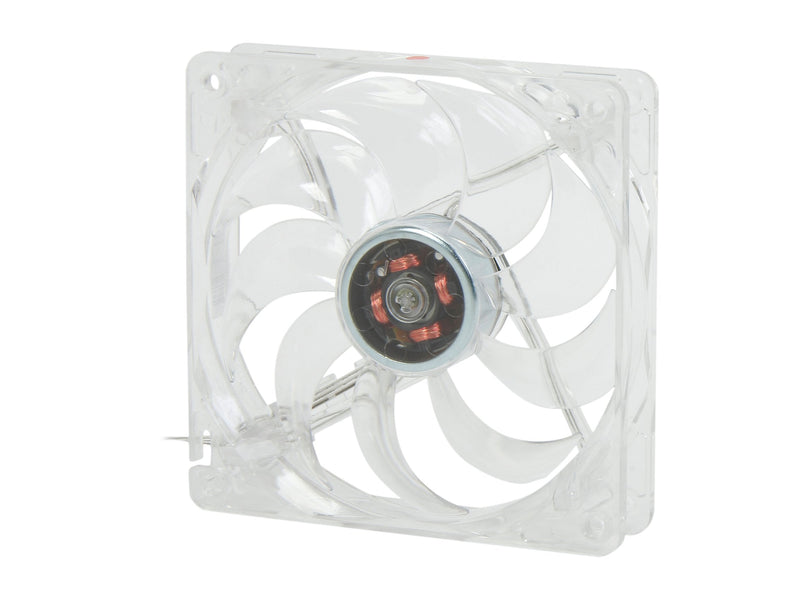  [AUSTRALIA] - Rosewill 120mm LED Cooling Case Fan for Computer Cases Cooling, Red RFTL-131209R