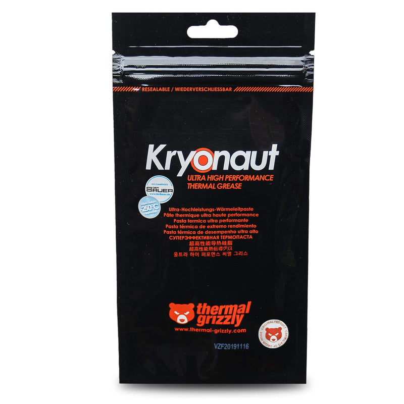 Thermal Grizzly Kryonaut The High Performance Thermal Paste for Cooling All Processors, Graphics Cards and Heat Sinks in Computers and Consoles (11.1 Gram) 11.1 Grams… - LeoForward Australia