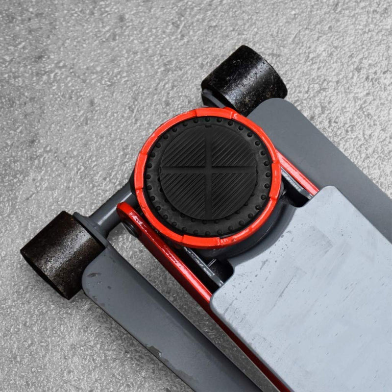  [AUSTRALIA] - GeeWatom Universal Floor Jack Rubber Pad Jack Pad Adapter Pinch Weld Side Frame Rail Protector Puck/Pad (1 Pack) 1 Pack