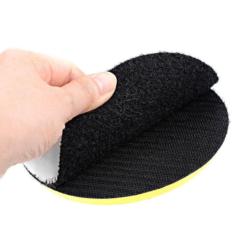  [AUSTRALIA] - uxcell 6-Inch Wool Polishing Pad Hook and Loop Buffing Wheel for Polisher and Buffer 8 Pcs