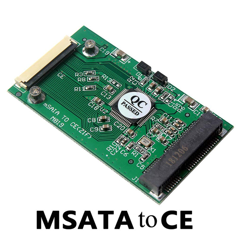 HiLetgo MSATA to CE ZIF PCI-E 1.8" SSD to 40 Pin ZIF CE Converter Card SSD HDD Adapter Converter Module - LeoForward Australia