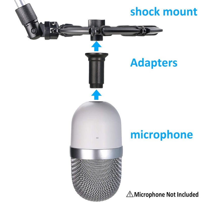  [AUSTRALIA] - Razer Seiren Mini Shock Mount and Pop Filter Matching Mic Boom Arm Stand, Compatible for Razer Seiren Mini Microphone by YOUSHARES