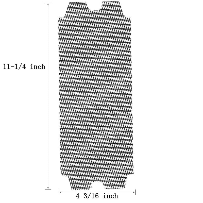  [AUSTRALIA] - SCOTTCHEN Drywall Sanding Screen Mesh Sheet 4-3/16" x 11-1/4" Grit #120-12pcs