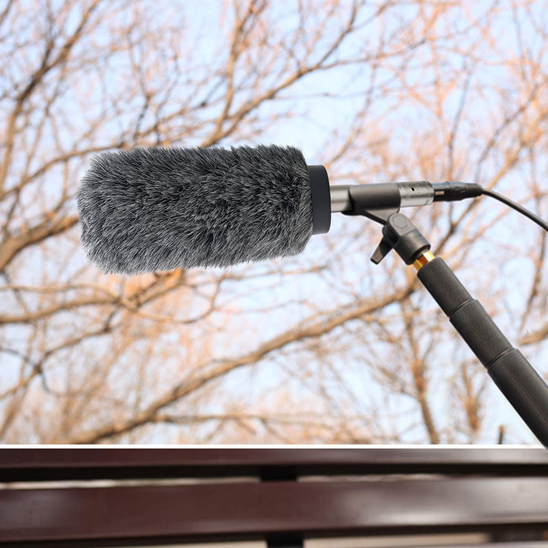  [AUSTRALIA] - NTG3 Microphone Windscreen - Deadcat/Windmuff for Rode NTG-3, Sennheiser MKH416 Shotgun Mic, Wind Shield Up to 7.1" Long by YOUSHARES