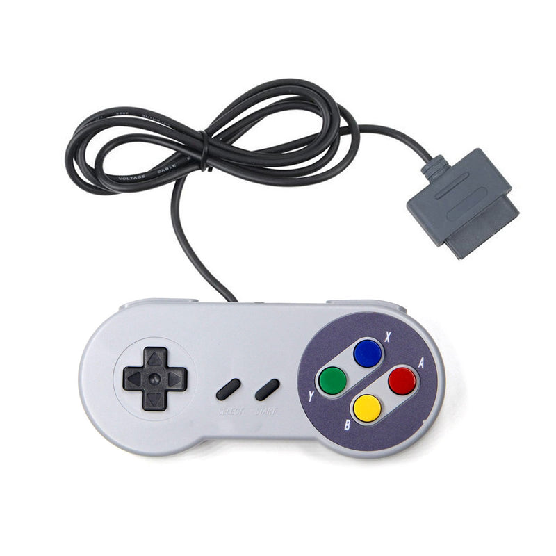  [AUSTRALIA] - Veanic 2-Pack Replacement Controller Gamepad Compatilbe with SNES - 7 Pin Connector