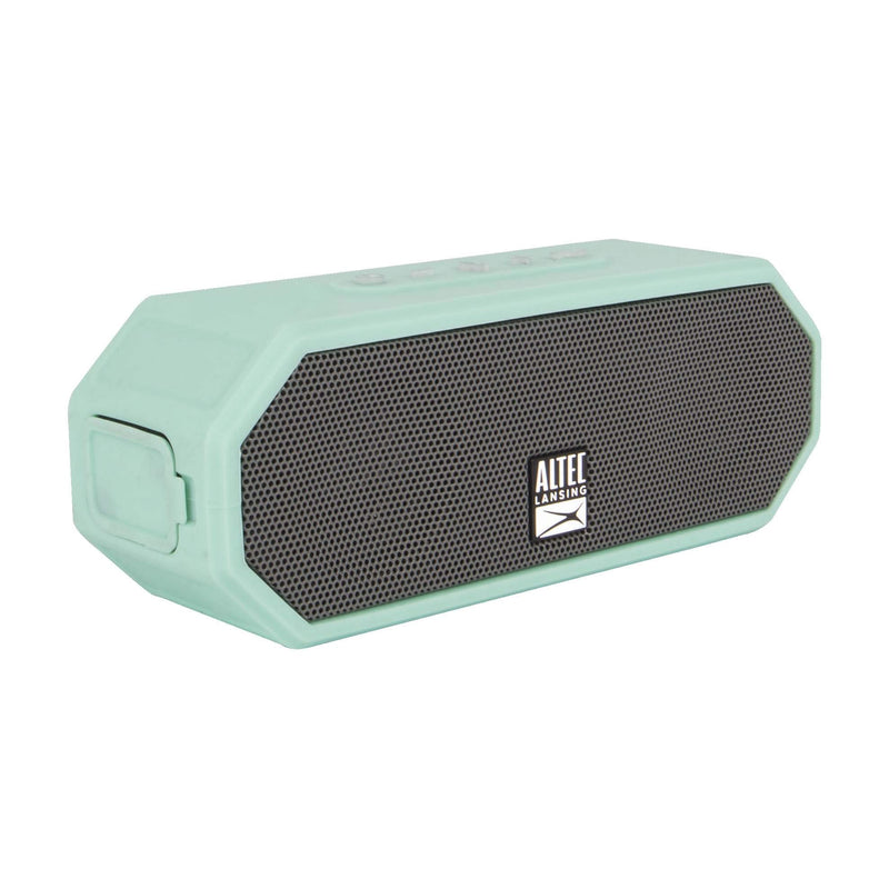 Altec Lansing IMW449 Jacket H2O 4 Rugged Floating Ultra Portable Bluetooth Waterproof Speaker with up to 10 Hours of Battery Life, 100FT Wireless Range and Voice Assistant Integration (Mint) Mint - LeoForward Australia