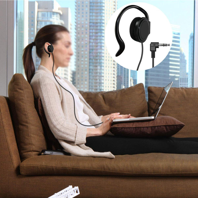  [AUSTRALIA] - EXMAX 3.5mm Single left Side Earphone Earbud One Ear Headphone for EXD-101 ATG-100T EX-200N EX-100 Wireless Tour Guide Receiver Monitoring Touring Groups Radio Podcast Laptop MP3 (Left Side Earphone)