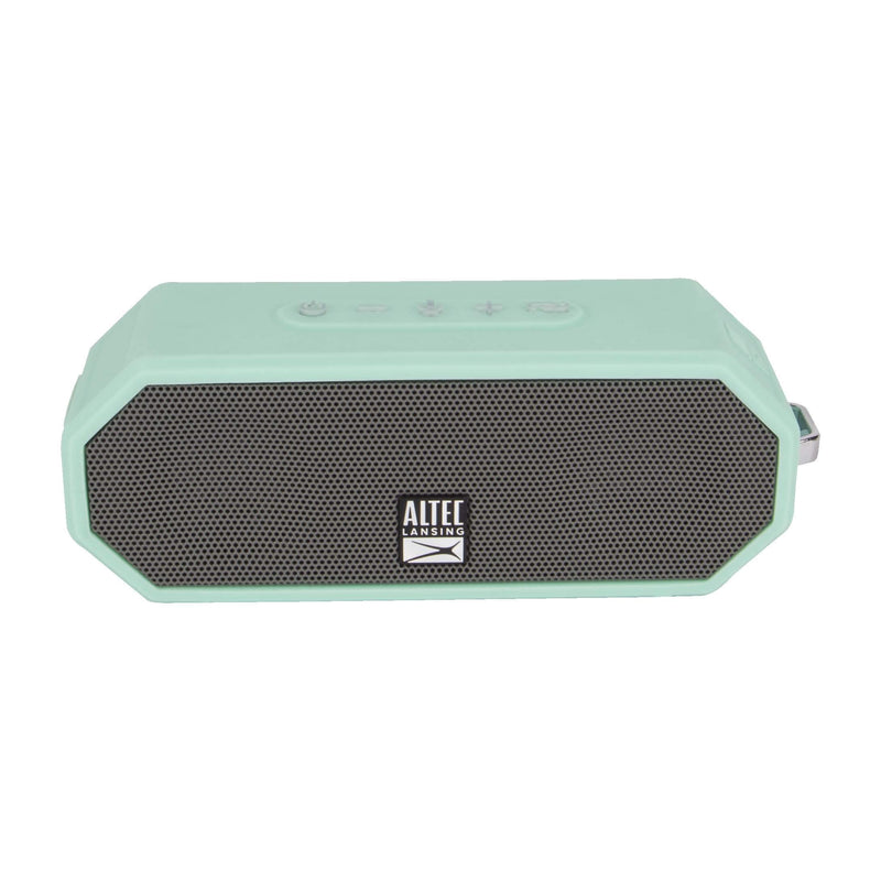 Altec Lansing IMW449 Jacket H2O 4 Rugged Floating Ultra Portable Bluetooth Waterproof Speaker with up to 10 Hours of Battery Life, 100FT Wireless Range and Voice Assistant Integration (Mint) Mint - LeoForward Australia