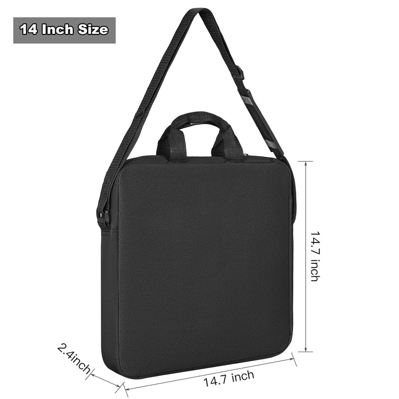  [AUSTRALIA] - 14" Ring Light Carrying Bag 31.5x5.12/80x13cm Tripod Padded Case Bag for for Light Stand/Boom Stand/Umbrella/Monopod,Mic Speaker Stands Bag/Tripod Photography