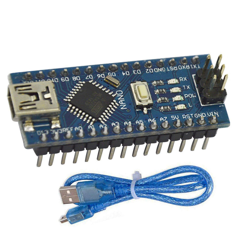  [AUSTRALIA] - Mini Nano V3.0 ATmega328P Microcontroller Board w/USB Cable for Arduino