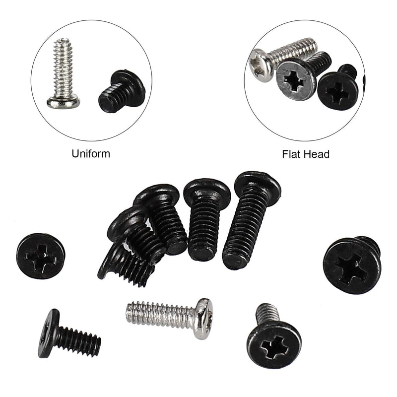  [AUSTRALIA] - HanTof 500pcs M2 M2.5 M3 Laptop Notebook Computer Screw Kit Set with Screwdriver for IBM HP Dell Lenovo Samsung Sony Toshiba Gateway Acer