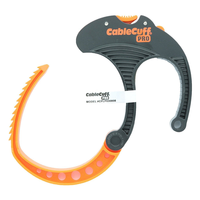  [AUSTRALIA] - Cable Cuff PRO (4 Pack: 4x Large 3 Inch Diameter) Adjustable, Reusable, Cable Tie Replacements for Extension Cords or Electronics Pack 1