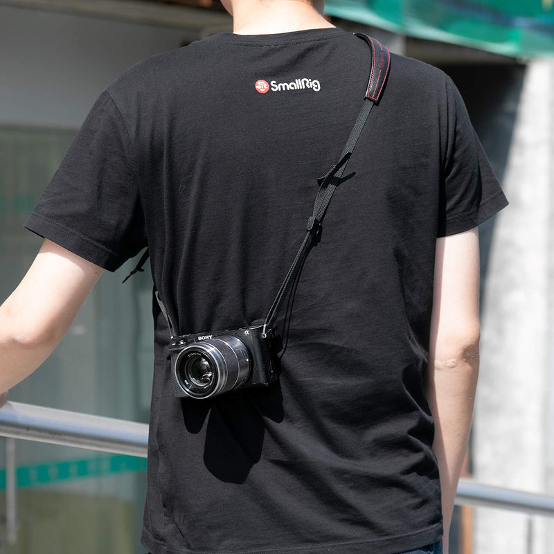  [AUSTRALIA] - SmallRig Camera Shoulder Neck Strap for All DSLR Camera Nikon Canon Sony Pentax, Quick Release Adjustable Camera Strap-2794