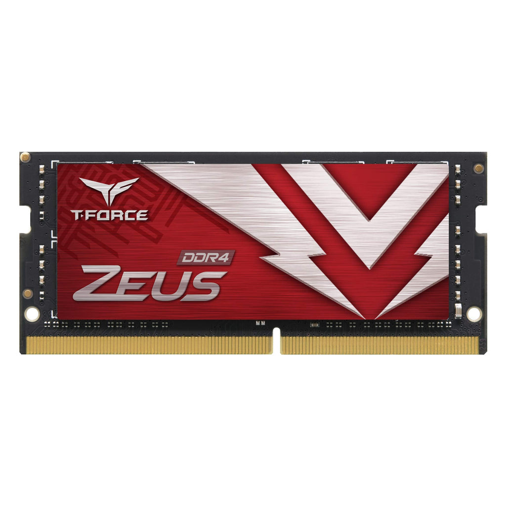  [AUSTRALIA] - TEAMGROUP T-Force Zeus DDR4 SODIMM 8GB 3200MHz (PC4-25600) 260 Pin CL22 Laptop Memory Module Ram - TTZD48G3200HC22-S01 8GB (8GBx1) 3200MHz CL 22