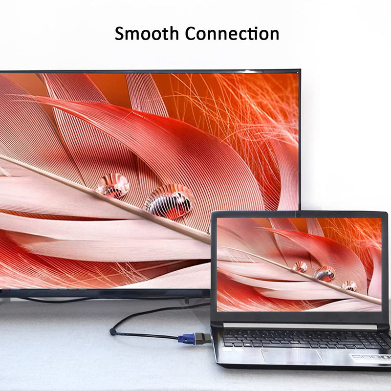  [AUSTRALIA] - HDMI to VGA, HDMI to VGA Adapter Converter 1080P Male to Female Cord for Computer, Desktop, Laptop, PC, Monitor, Projector, HDTV, Chromebook, Raspberry Pi, Roku, Xbox and More-Black 1 Black