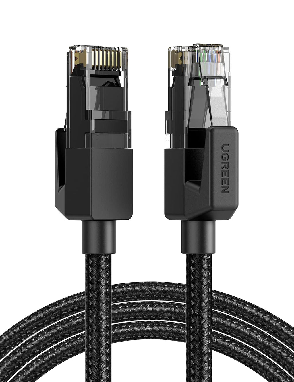  [AUSTRALIA] - UGREEN Cat 6 Ethernet Cable Braided Cat6 Gigabit High Speed 1000Mbps Internet Cable RJ45 Shielded Network LAN Cord Compatible for PC PS5 PS4 PS3 Xbox Smart TV Router 10FT