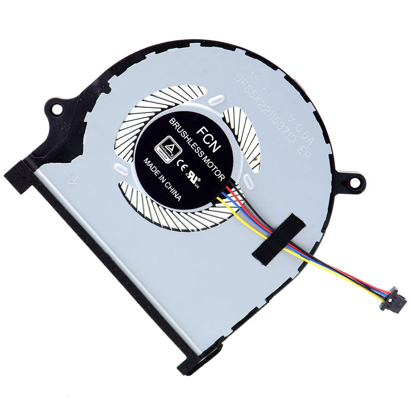  [AUSTRALIA] - Deal4GO CPU Cooling Fan MPHWF 0MPHWF w/GPU Fan Cooler Set 861FC 0861FC for Dell Inspiron 7591 7590 P83F CPU w/ GPU Fan set