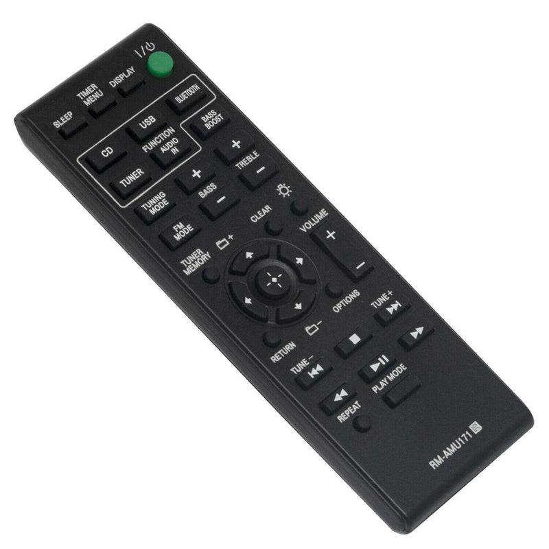 RM-AMU171 Replacement Remote Control fit for Sony Hi-Fi Stereo Audio System CMT-BT60 CMT-SBT100 CMT-BT60B CMT-BT80W HCD-SBT100B CMT-BT80WB CMT-SBT100B CMT-SBT300W CMT-SBT300WB HCD-SBT100 HCD-SBT300W - LeoForward Australia