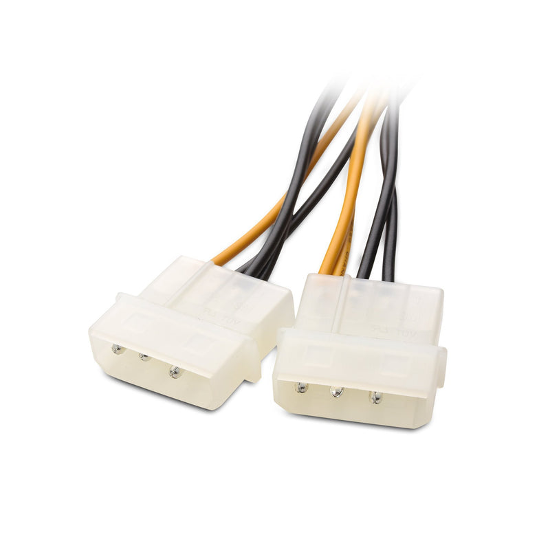 Cable Matters 2-Pack 8-Pin PCIe to Molex (2X) Power Cable 4 Inches - LeoForward Australia