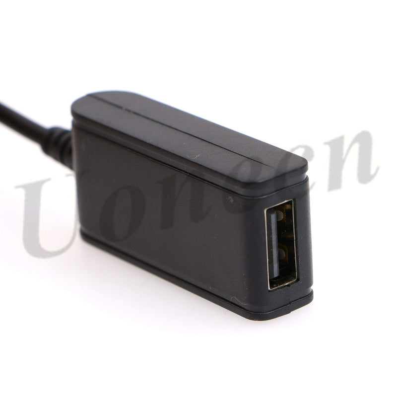  [AUSTRALIA] - USB Female Converter 5V Plug to 4 pin Hirose Male Connector for Phone Pad Tabletd for Audio Mixer