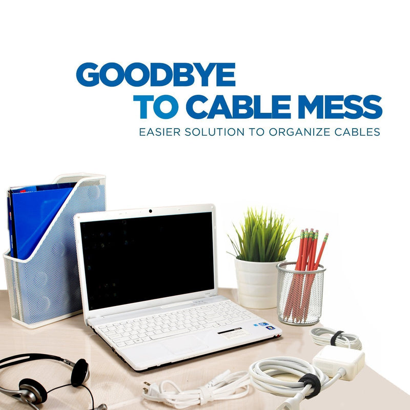  [AUSTRALIA] - QualGear CT4-W-100-P Self-Locking Cable Ties, 8-Inch, White 100/Poly Bag