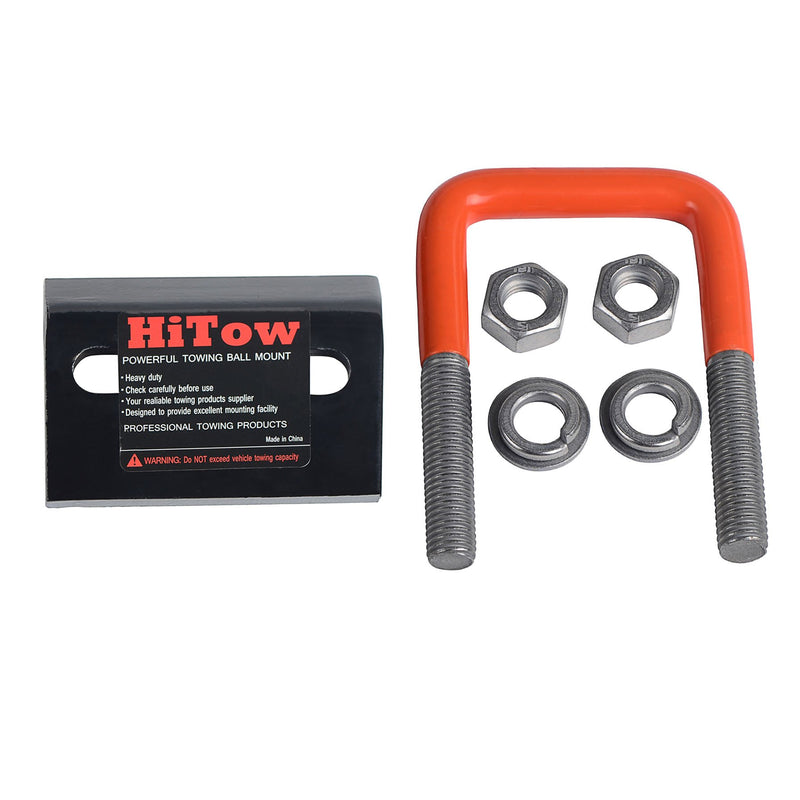  [AUSTRALIA] - HiTow Trailer Hitch Tightener Anti-Rattle Stabilizer 2" & 1.25" Hitch, Rubber-Coated No Rattle Noise, Corrosion Resistant Rubber Coat