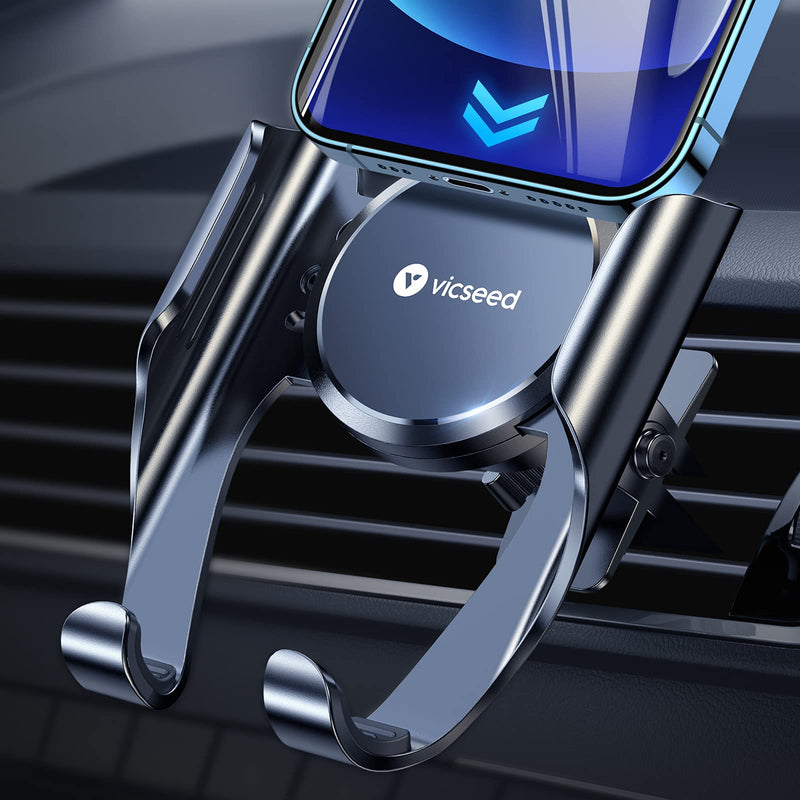  [AUSTRALIA] - VICSEED [𝟮𝟬𝟮𝟮 𝗕𝗲𝘀𝘁 𝗖𝗮𝗿 𝗠𝗼𝘂𝗻𝘁] Car Phone Mount, 𝗨𝗽𝗴𝗿𝗮𝗱𝗲𝗱 Air Vent Phone Holder for Car, Handsfree Cell Phone Car Mount Fit for iPhone 14 13 12 11 Pro Max Mini Plus Samsung