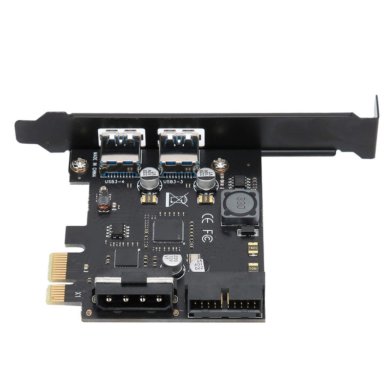  [AUSTRALIA] - STW‑3002 Wide Compatibility 5Gbps PCI Express Card Expansion Board Hot Plug PCI‑E to USB3.0 for Desktop Computer