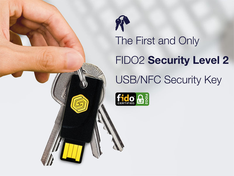 GoTrust Idem Key - A. USB Security Key FIDO2 Certified to The Highest Security Level L2. 2FA with USB-A and NFC interfaces. Works Across iPhone, Android and Computers. Idem Key Type A - LeoForward Australia