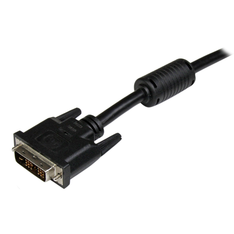  [AUSTRALIA] - StarTech.com DVI Cable - 20 ft - Single Link - Male to Male Cable - 1920x1200 - DVI-D Cable - Computer Monitor Cable - DVI Cord - DVI to DVI Cable (DVIDSMM20), Black 20 ft / 6m