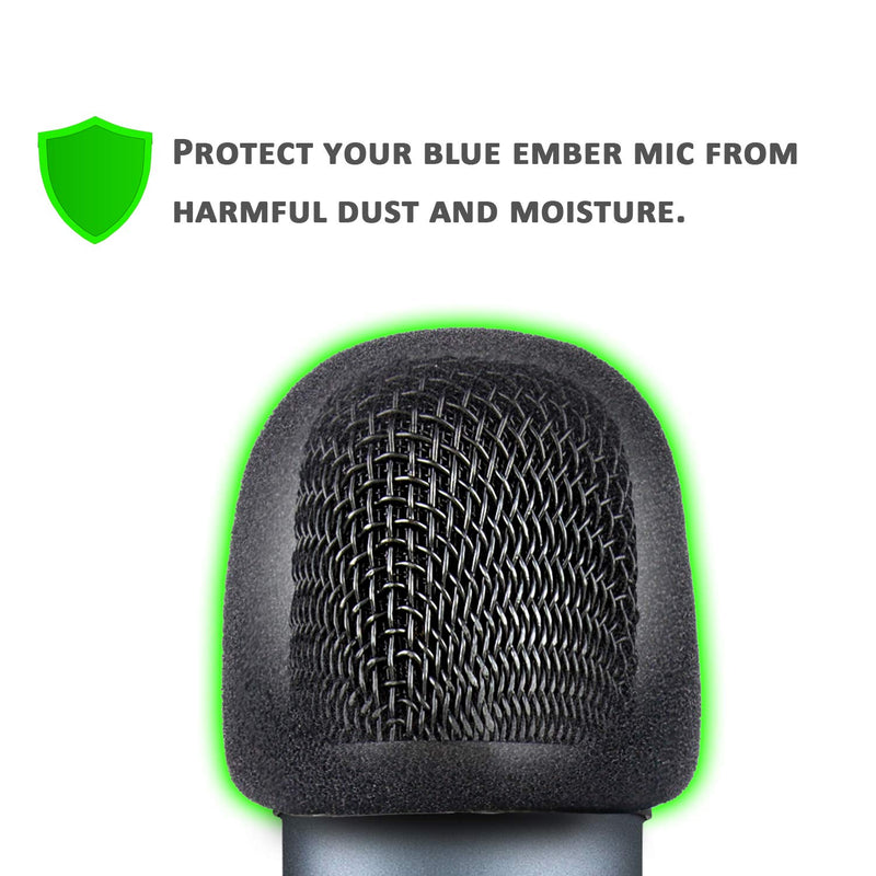  [AUSTRALIA] - Blue Ember Boom Arm Stand with Pop Filter - Mic Stand with Foam Cover Windscreen for Blue Ember Microphone by YOUSHARES