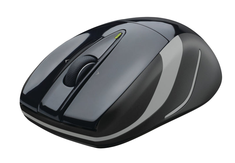 Logitech M525 Wireless Mouse – Long 3 Year Battery Life, Ergonomic Shape for Right or Left Hand Use, Micro-Precision Scroll Wheel, and USB Unifying Receiver for Computers and Laptops, Black/Gray Standard Packaging - LeoForward Australia