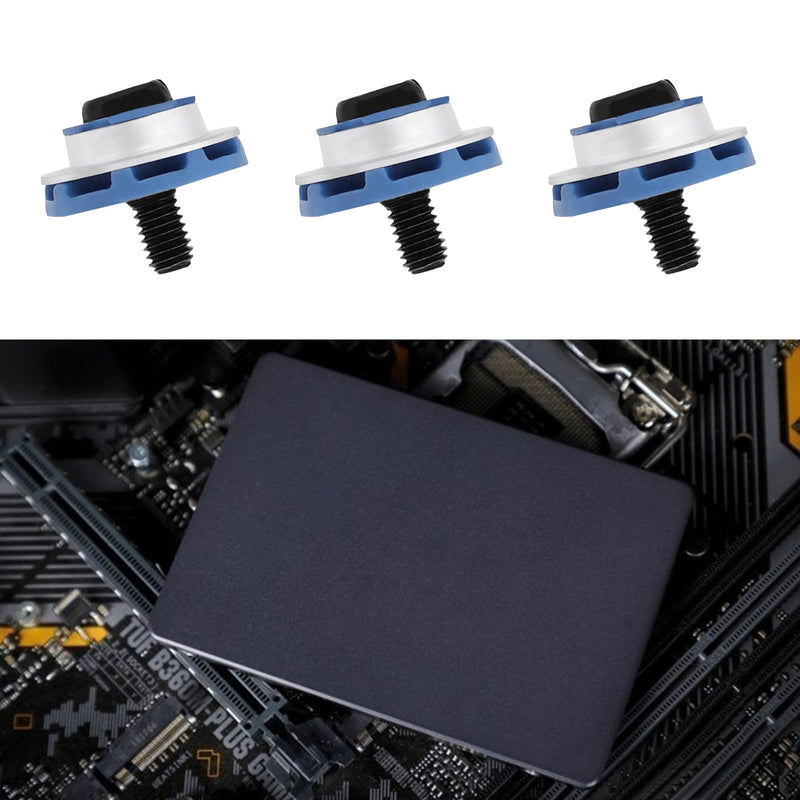  [AUSTRALIA] - 12PCS Hard Drive Mounting Screws Compatible with HP 2.5 Inch HDD 6000 6005 Pro 8000 8100 EliteDesk ProDesk G1 G2 Isolation Grommet Mute Screws