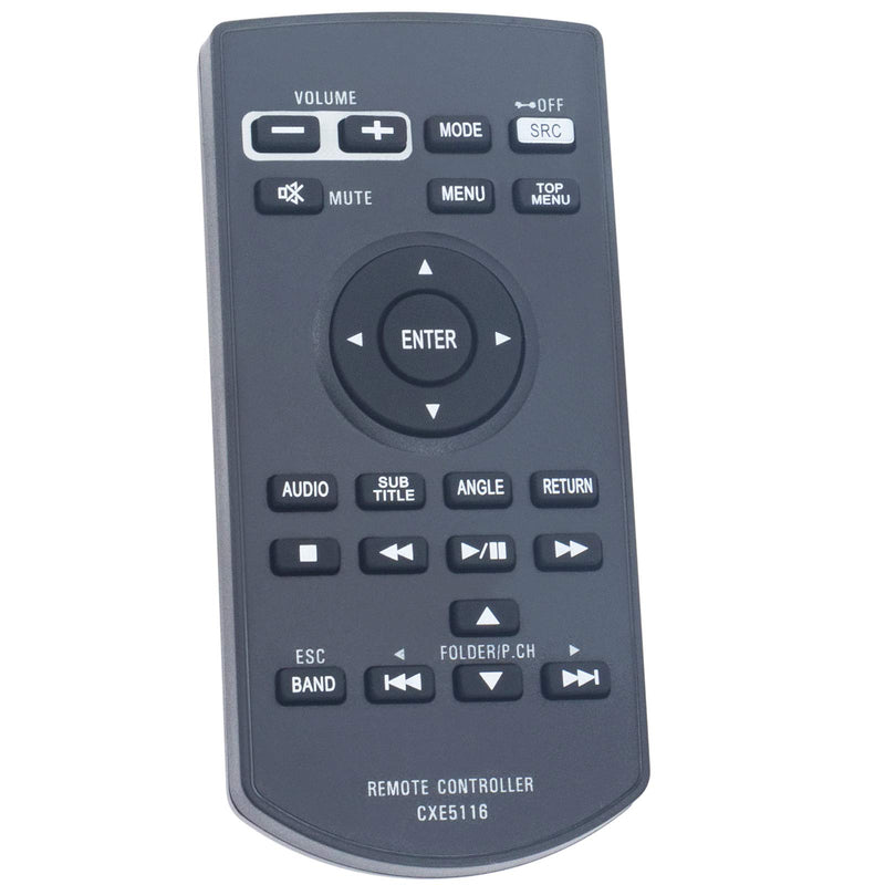 New Replacement DVD RDS AV Receiver Remote Control CXE5116 fit for Pioneer Device AVH-X7500BT AVH-X6500DVD AVH-X7700BT AVH-X6700DVD AVH-X491BHS AVH-X391BHS AVH-X7800BT AVH-X6800DVD AVH-X5700BHS - LeoForward Australia