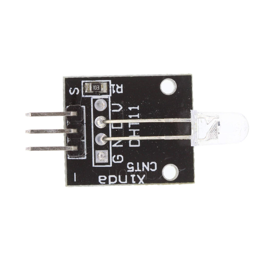  [AUSTRALIA] - HUABAN 3 Pack KY-034 3Pin Automatically 7 Color Colour Flashing LED Module DIY Starter Kit