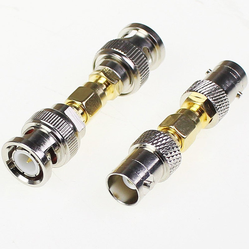 SMA to BNC Kits Adapter Male Female 2 Set 8pcs RF Coax Coaxial Connector - LeoForward Australia