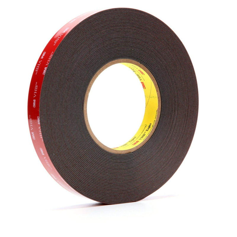  [AUSTRALIA] - 3M VHB Tape 5952 Double-Sided Acrylic Foam Tape - Heavy Duty, Industrial Mounting Tape - 3/4 inch width x 15 yards length, 45 mil thick - Black