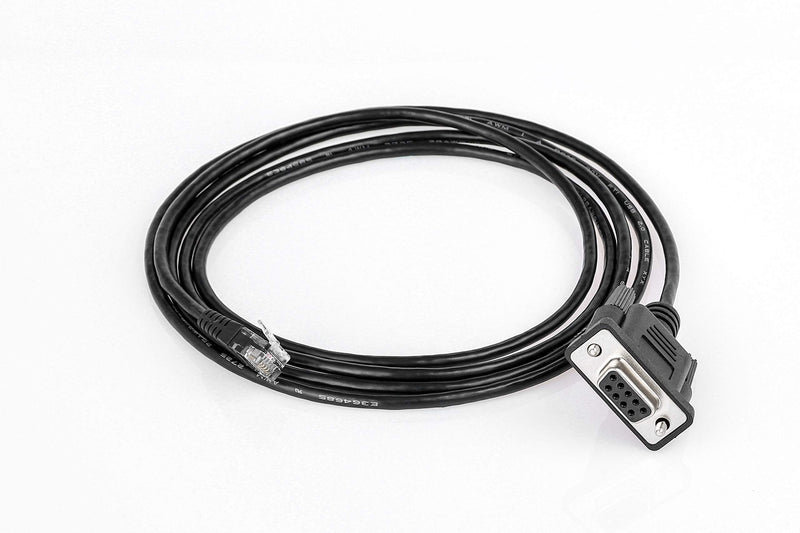  [AUSTRALIA] - LIANSHU RS232 DB9Pin Female to RJ11 RJ12 6P6C LAN Network Serial Console Cable L=6FT (1Pack) 1Pack