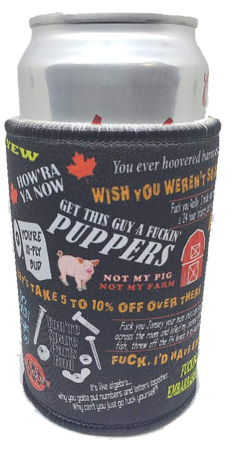  [AUSTRALIA] - Set of 2 Letterkenny Favorite Sayings Can Coolers
