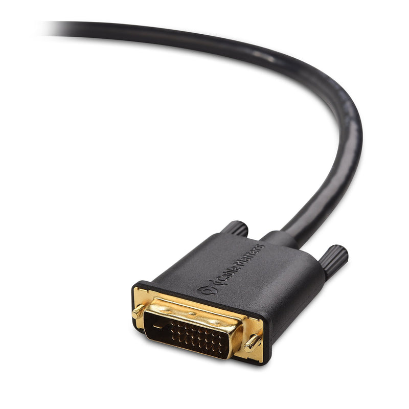  [AUSTRALIA] - Cable Matters CL3-Rated Bi-Directional HDMI to DVI Cable (DVI to HDMI) 6 Feet