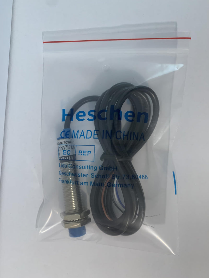  [AUSTRALIA] - Heschen capacitive proximity sensor LJC12A3-5-Z/BY detector 5mm 10-30VDC 200mA PNP normally open (NO) 3 wire