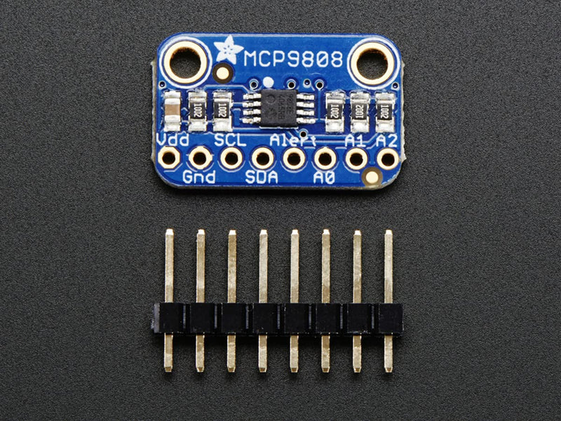 Adafruit MCP9808 High Accuracy I2C Temperature Sensor Breakout Board [ADA1782] - LeoForward Australia