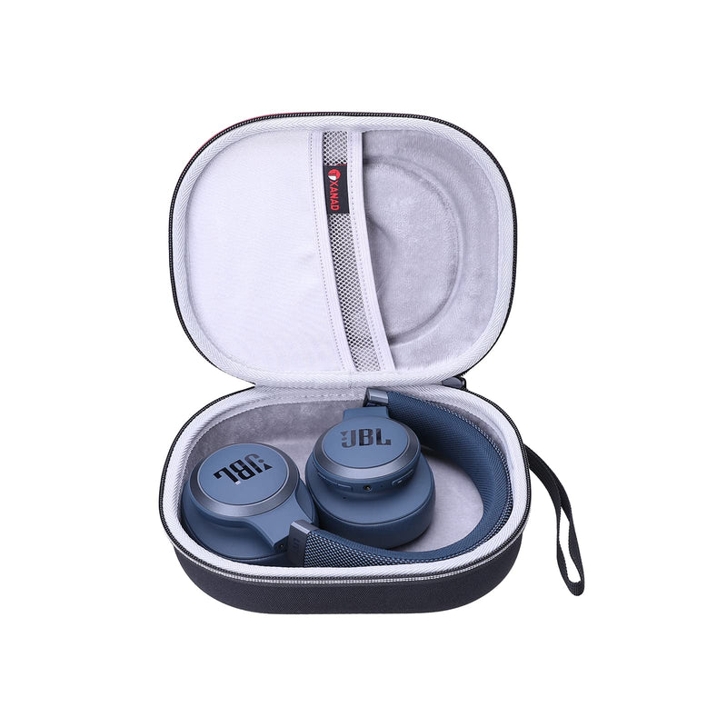  [AUSTRALIA] - XANAD Hard Case for JBL Live or Tune Headphones ,Fit for JBL Live 650BTNC / 460NC / 400BT / 500BT or JBL Tune 510BT / 660 BTNC / 560BT / 500BT / E45BT Bluetooth Wireless Headphone Gray