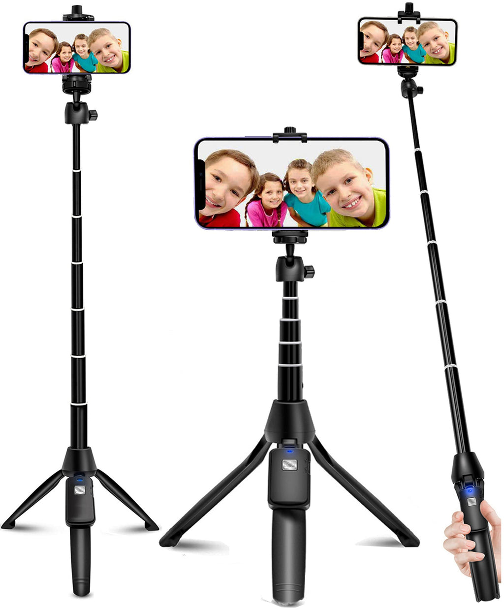  [AUSTRALIA] - Selfie Stick, 40 inch Extendable Selfie Stick Tripod,Phone Tripod with Wireless Remote Shutter,Group Selfies/Live Streaming/Video Recording Compatible with All Cellphones
